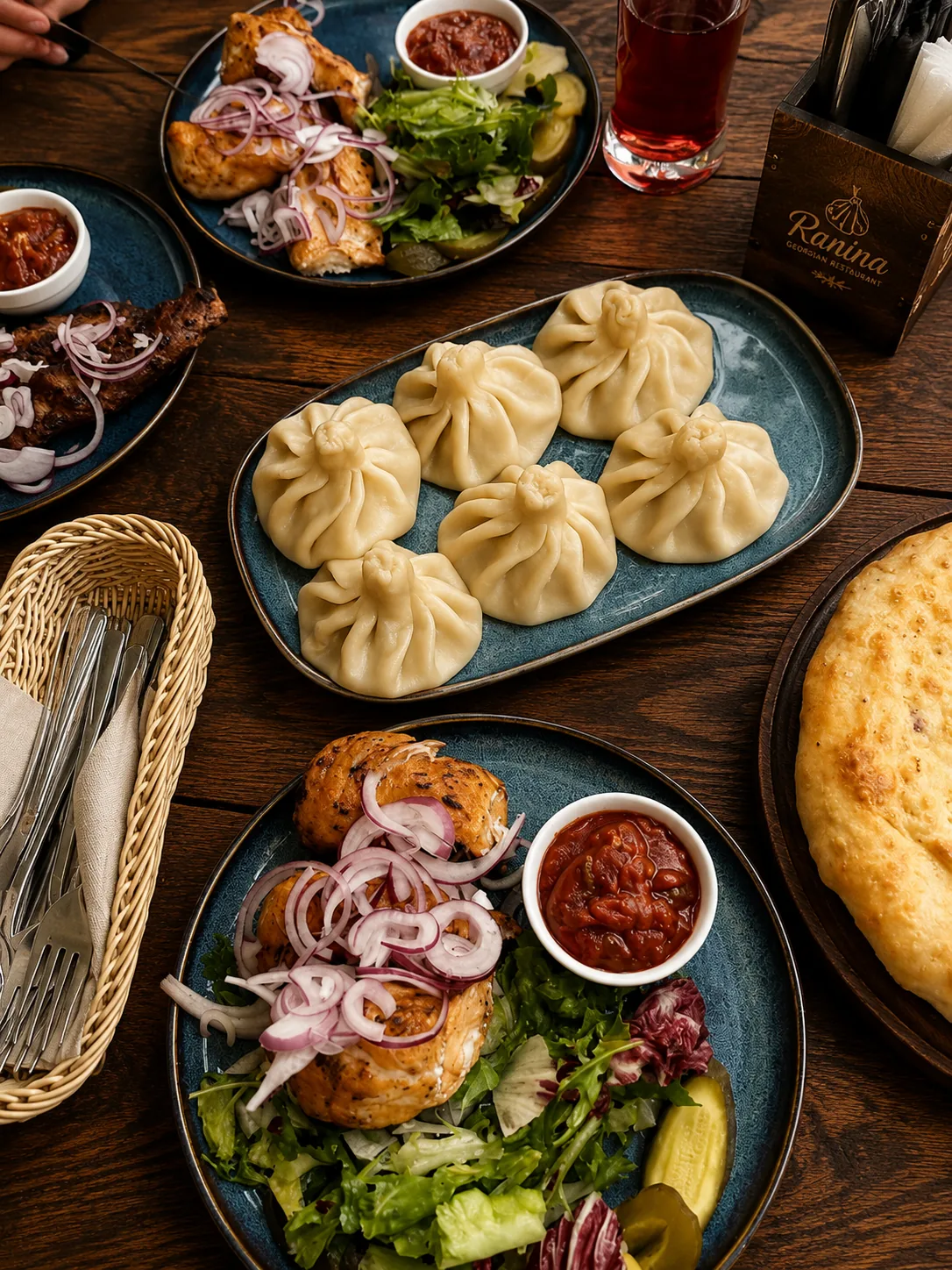 A Georgian restaurant for visitors to Tbilisi