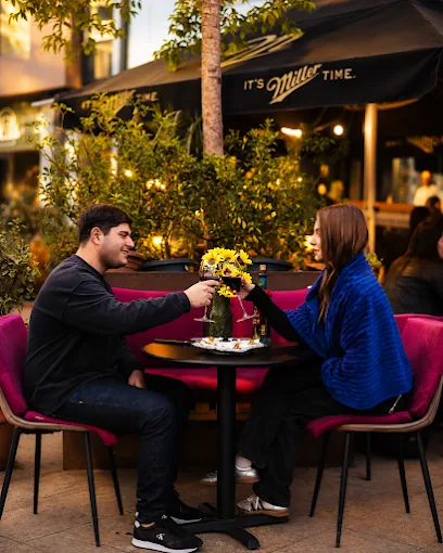 Guests dining on Ranina terrace